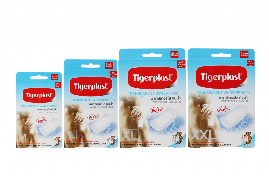 Tigerplast Transaparent Waterproof Plaster MC Pharmaceuticals Co.,Ltd